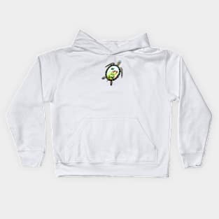 Marine Life Swimming Turtles Kids Hoodie